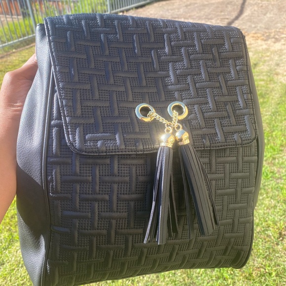 Big Buddha Bags Big Buddha Black Backpack Poshmark